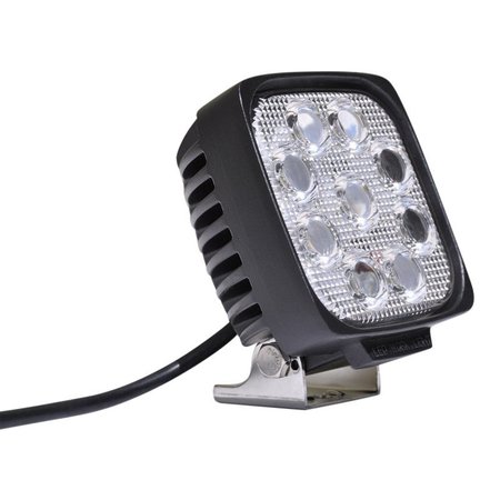 DV8 OFFROAD 5 INCH SQUARE OFF ROAD LIGHT 27W SPOT 3W LED BLACK S4.3E27W3W